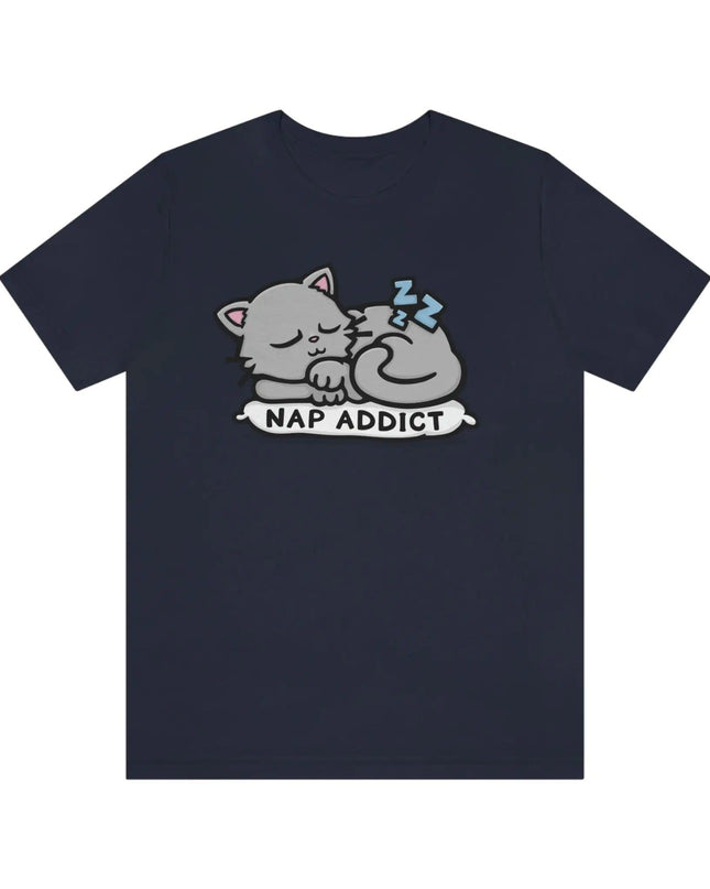 Nap Addict Cat Shirt