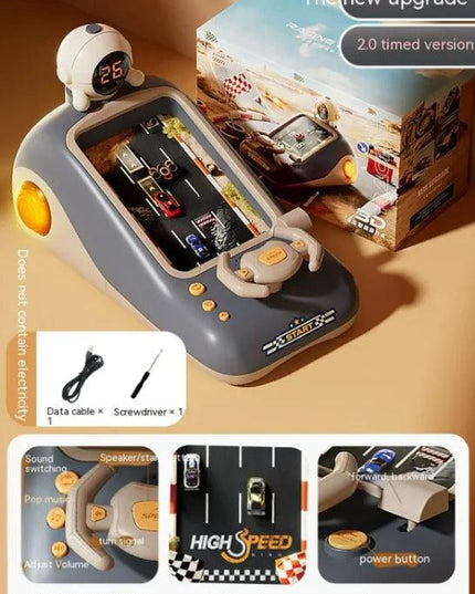 Timing Version Children's Racing Car Adventure Steering Wheel