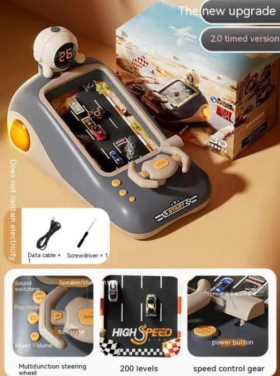 Timing Version Children's Racing Car Adventure Steering Wheel