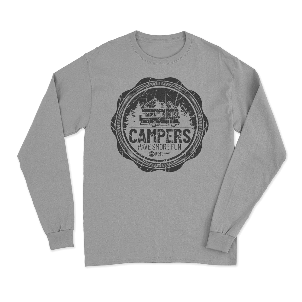 Camping Seal Long Sleeve Shirt