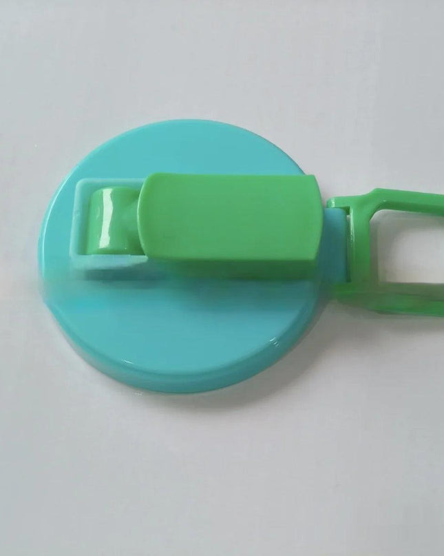 Soda Can Lid with Straw