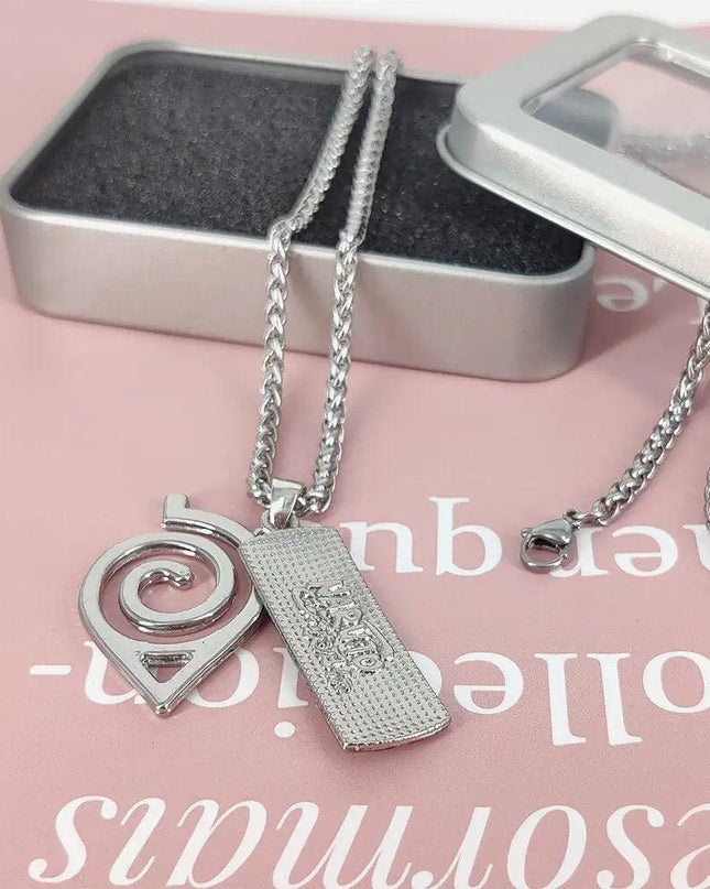 Japanese Ninja Pendant Necklace