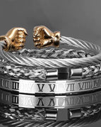 Fist Gold Silver Set