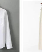 White top Beige pants / 3XL