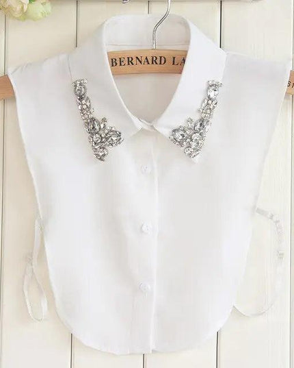 Crystal Diamonds Fake Collar
