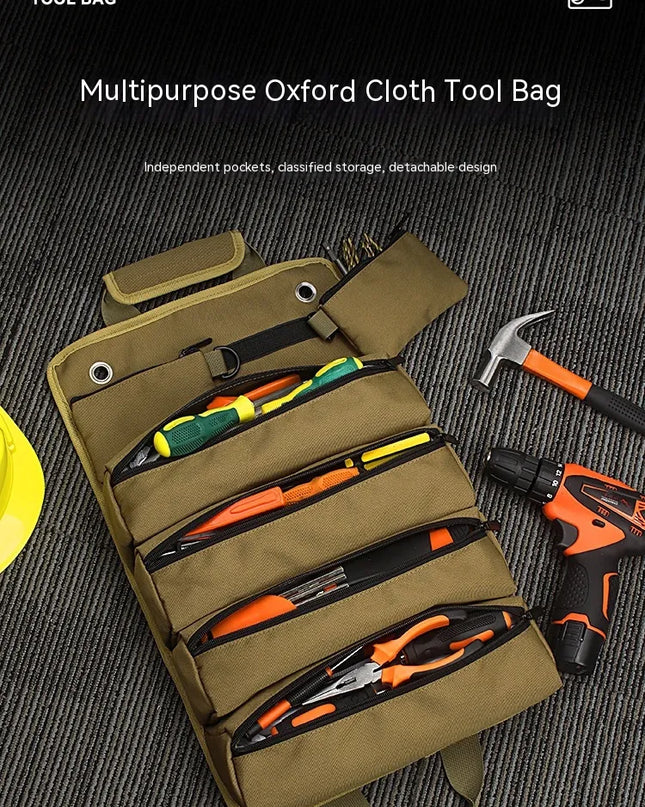 Functional Roll Up Tool Storage Bag