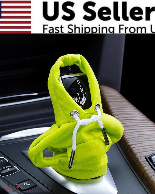 Car Gear Shift Cover Mini Hoodie Gear Shift Cover for Car Shifter Interior Trim