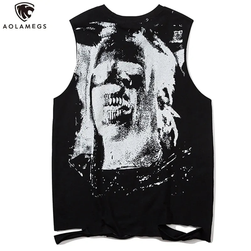 Horror Portrait Tank Top