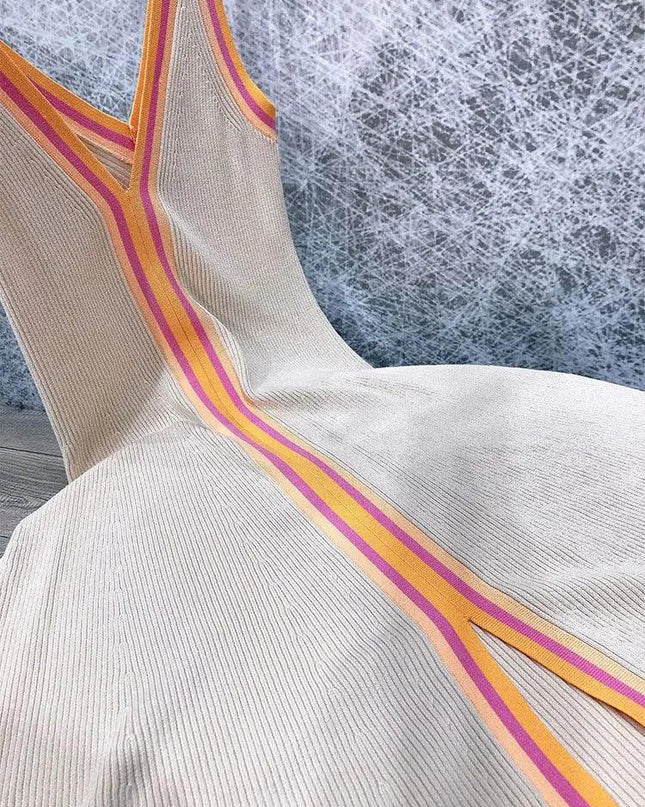 Pastel Longline Knit Dress