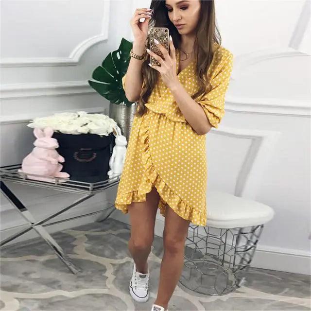 Polkadot Short Dress