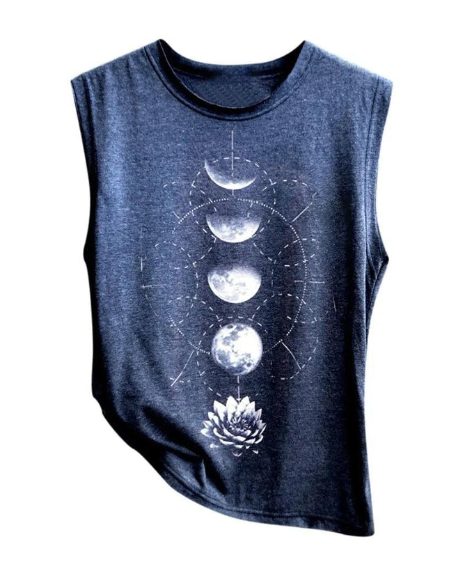 Sleeveless Loose T-Shirt