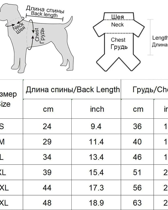 Reflective Pet Hooded Jacket