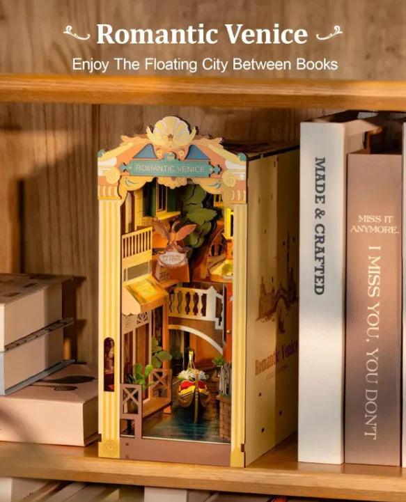 ROBOTIME 3D Wooden Puzzle Bookend