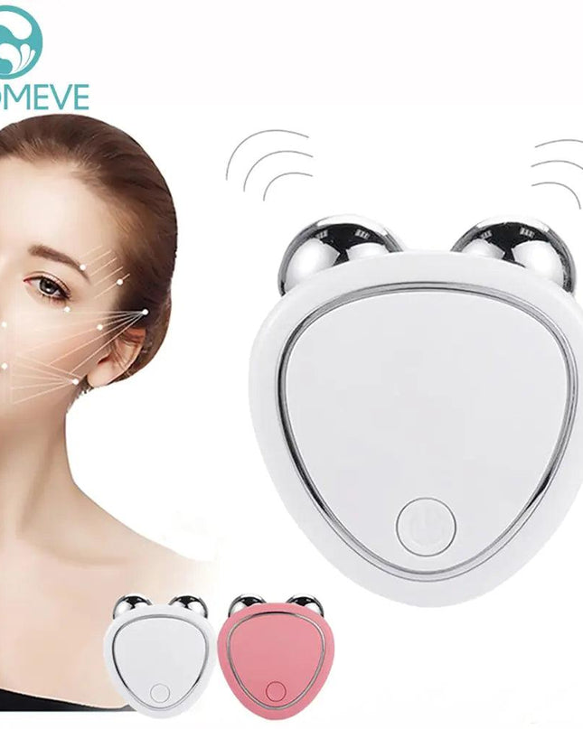 Facial Lifting Microcurrent Roller Face Massager