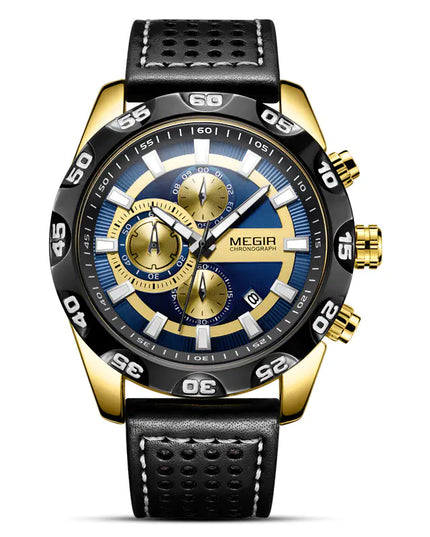 Fashionable Multifunctional Quartz Sports Watch for Men