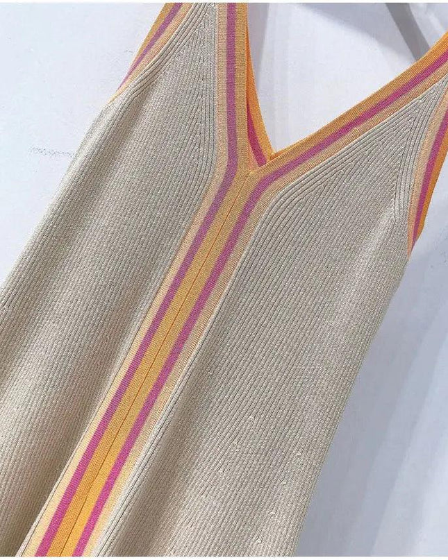 Pastel Longline Knit Dress