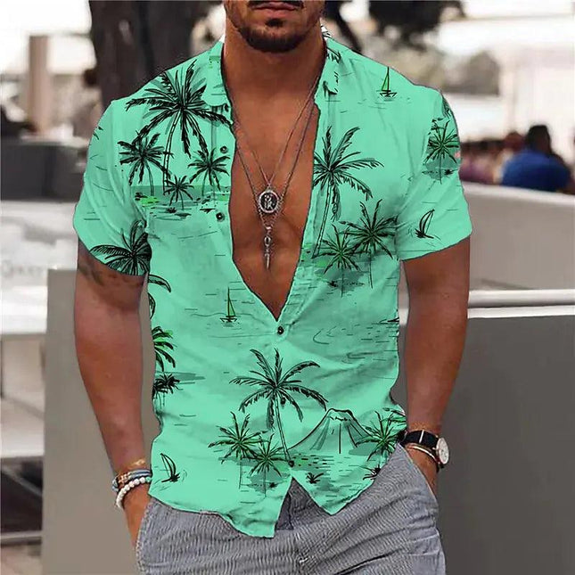 Summer Hawaiian Floral Shirts