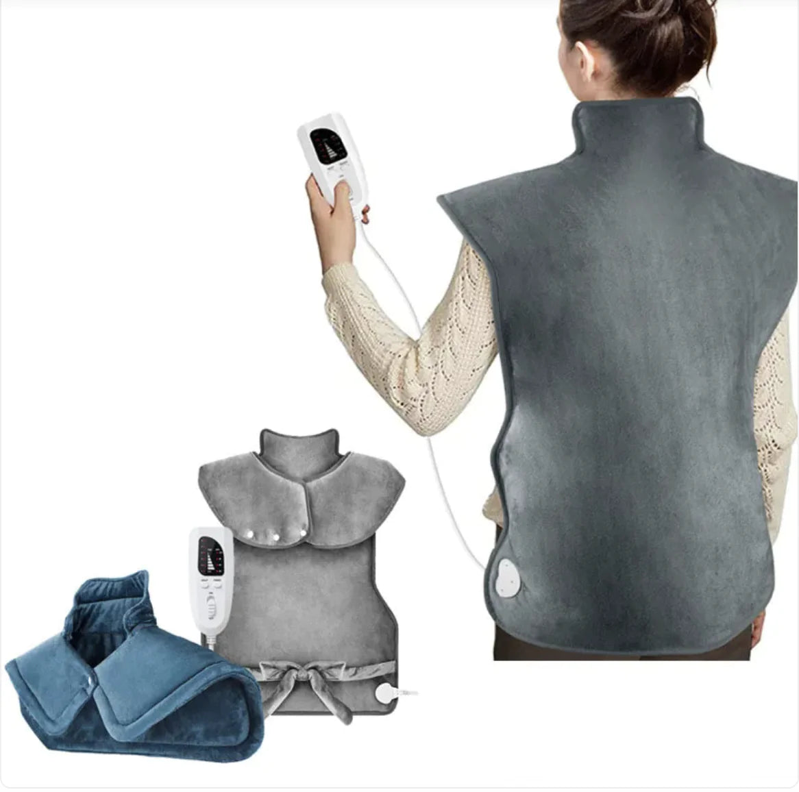 Winter Heating Blanket for Shoulder and Neck Relief