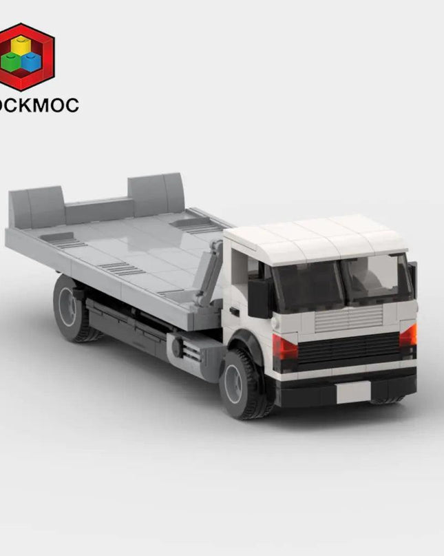 Rescue Flatbed Trailer Brick Toy