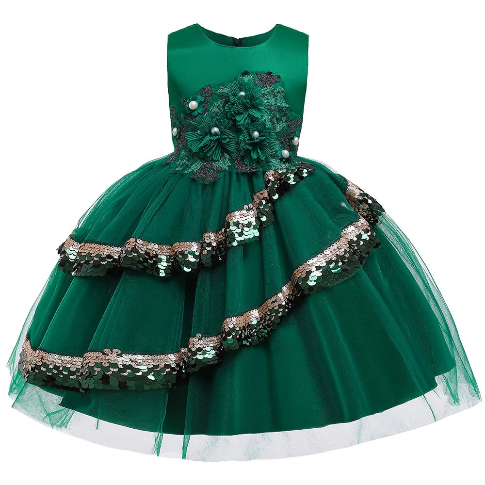 Green Princess Dress