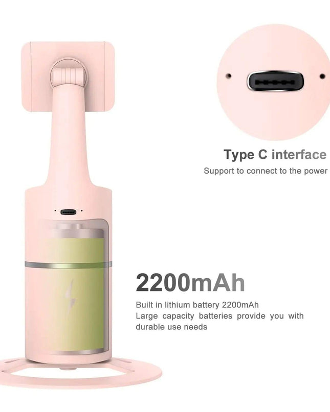 Auto-tracking 360 Tripod (For Phone Use)