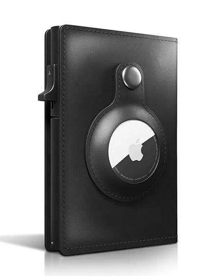 Leather Wallet Airtags RFID Blocking