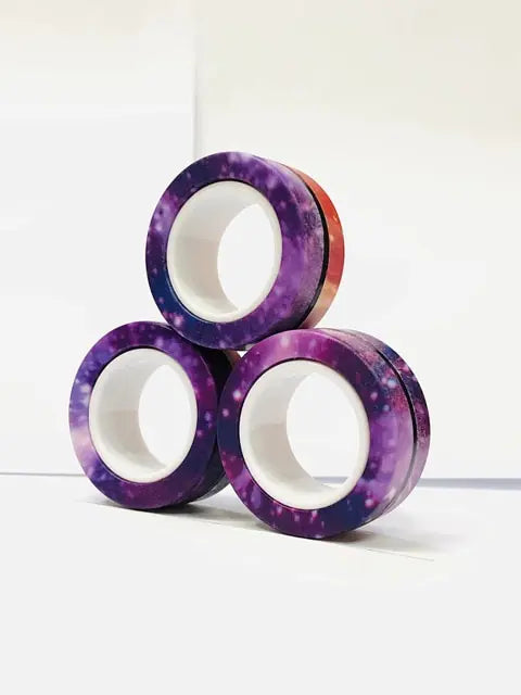 3pcs Finger Magnetic Fidget Rings