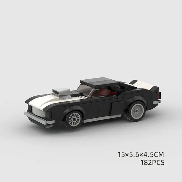 Speed Racing City Car Sport Brick Toy