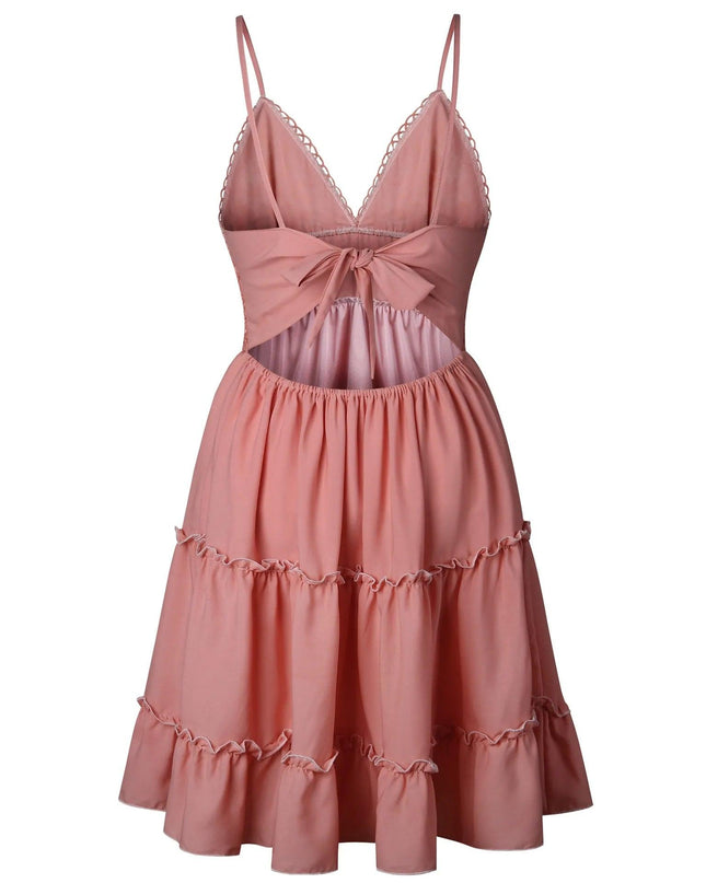 Sleeveless Spaghetti Strap Dress