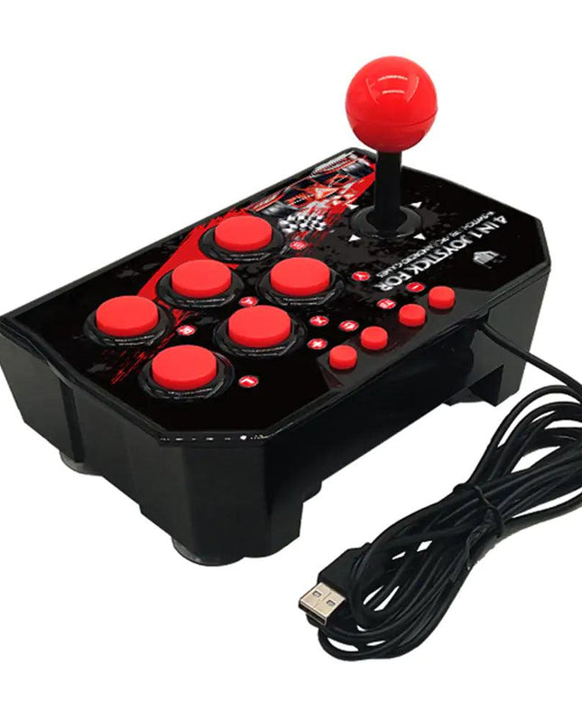4-in-1 USB Wired Game Joystick Retro Arcade