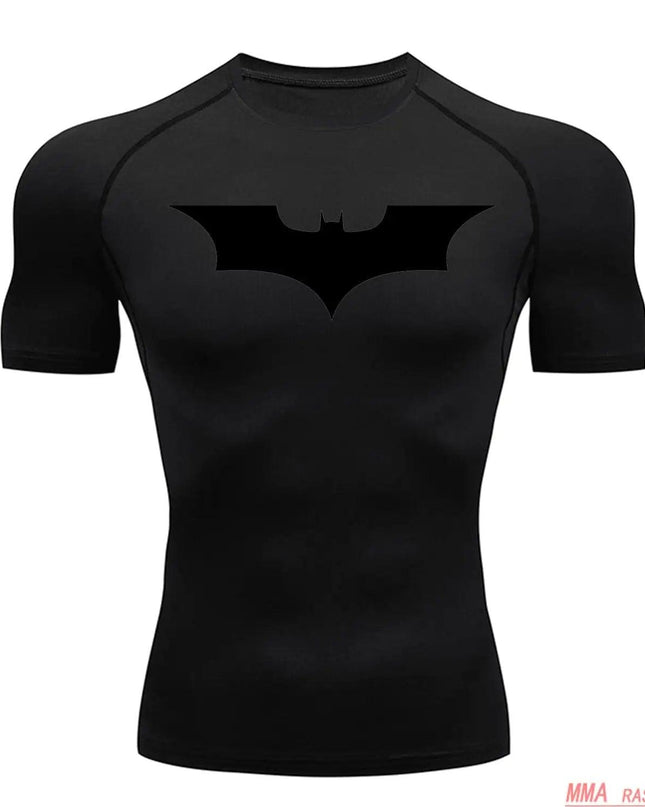Short Batman Compression Shirt