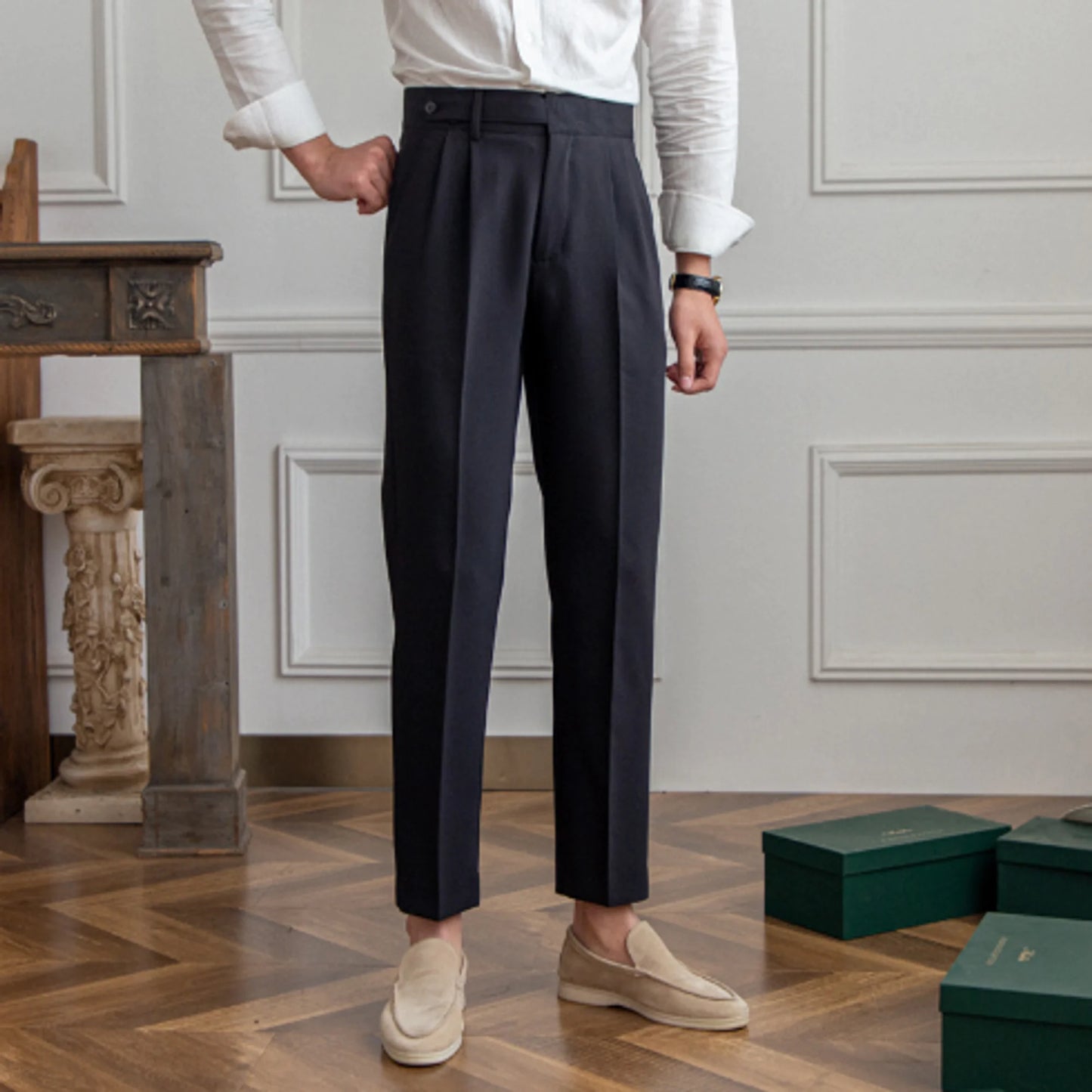 Slim Casual Office Trousers