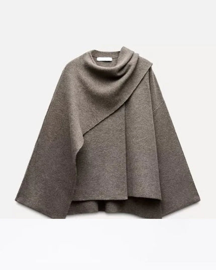 Asymmetry Chic Winter Coat