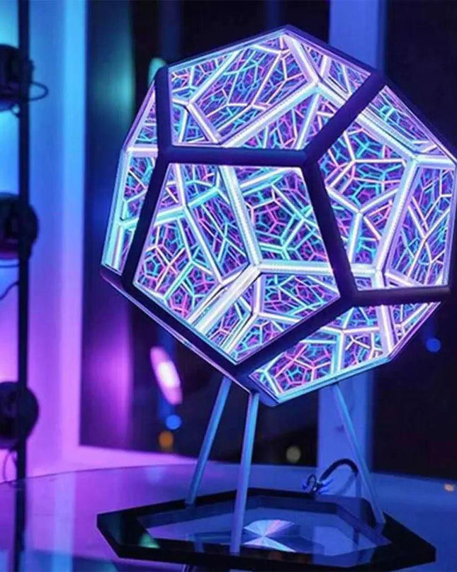The InfiniteX Dodecahedron Color Art Light