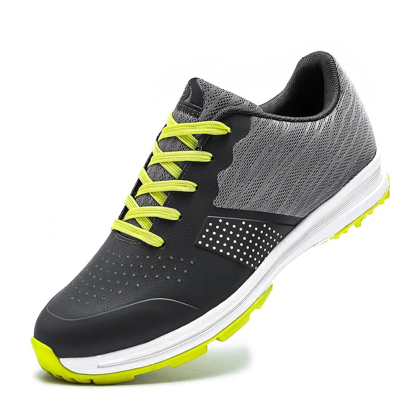 New Waterproof Men Golf Shoes Training Sneakers