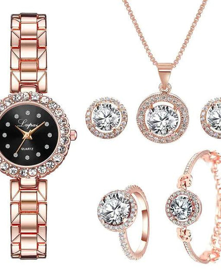 Rose Gold Quartz Wristwatches