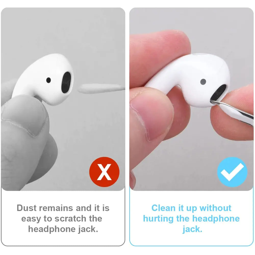 Bluetooth Earphones Cleaning Too