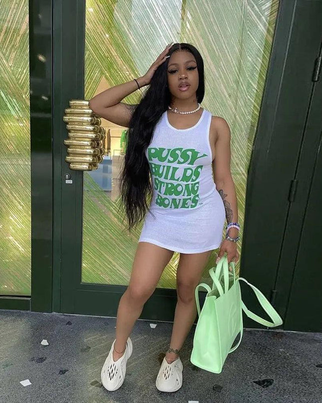 Sleeveless Bodycon Mini Dress