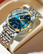 Golden And Blue Surface