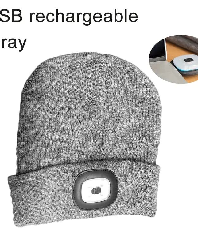 LED Lighted Beanie Cap