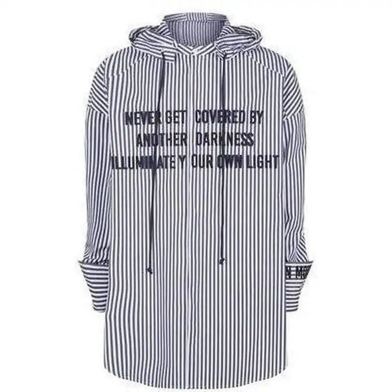 Darkness & Light Striped Shirt