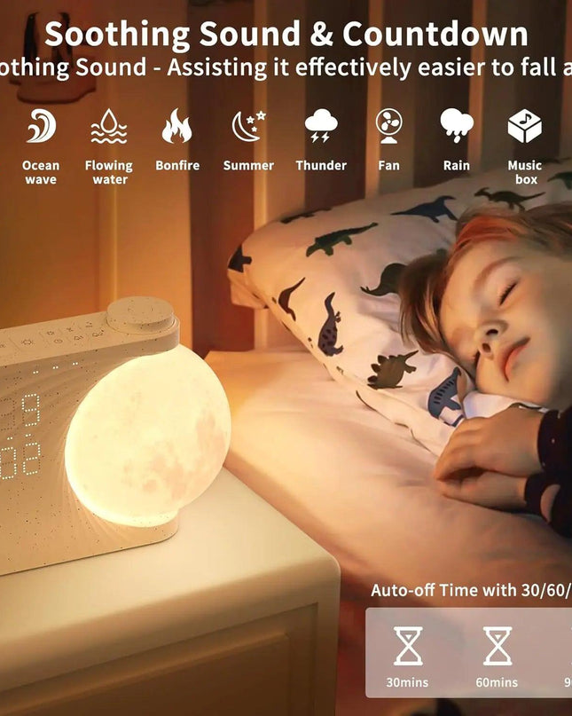 Seven-color Atmosphere Moon Light Three-speed Dimming