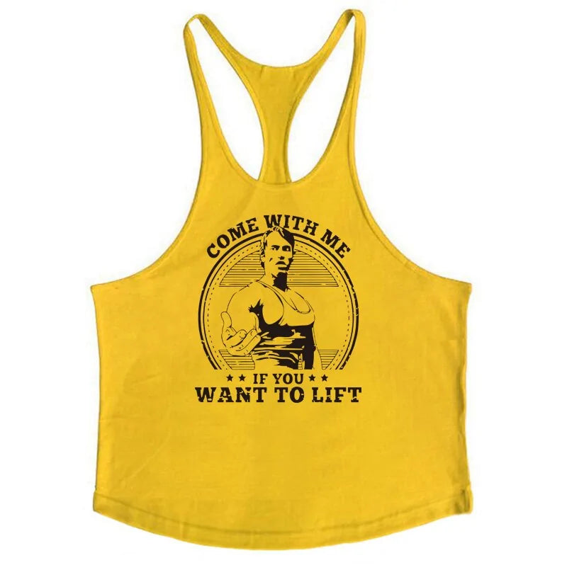 Bodybuilding Stringer Tank Top