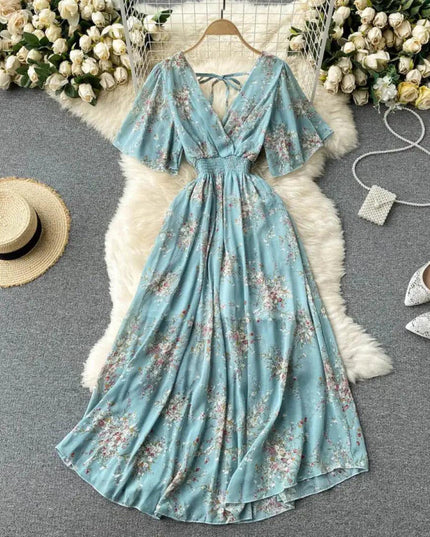 Vestido Bellezze  Floral Dress