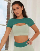 Green Short Sleeve / Large