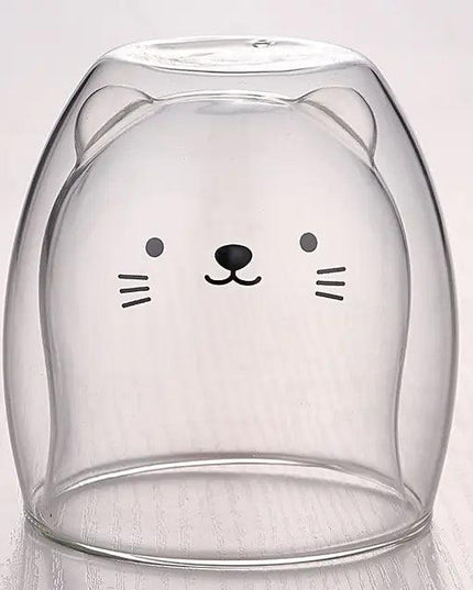 Double-layer Glass Mug