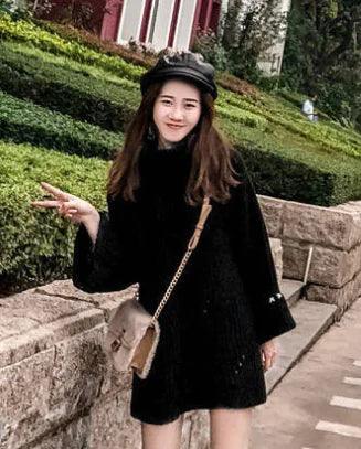 Turtleneck Sweater Dress