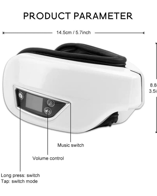 Electric Vibration Bluetooth Eye Massager