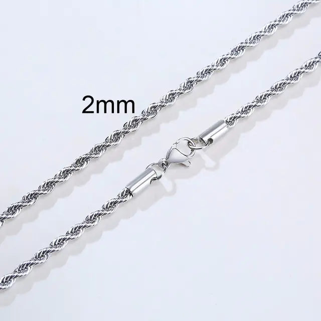 Minimalist Ropes Long Necklace