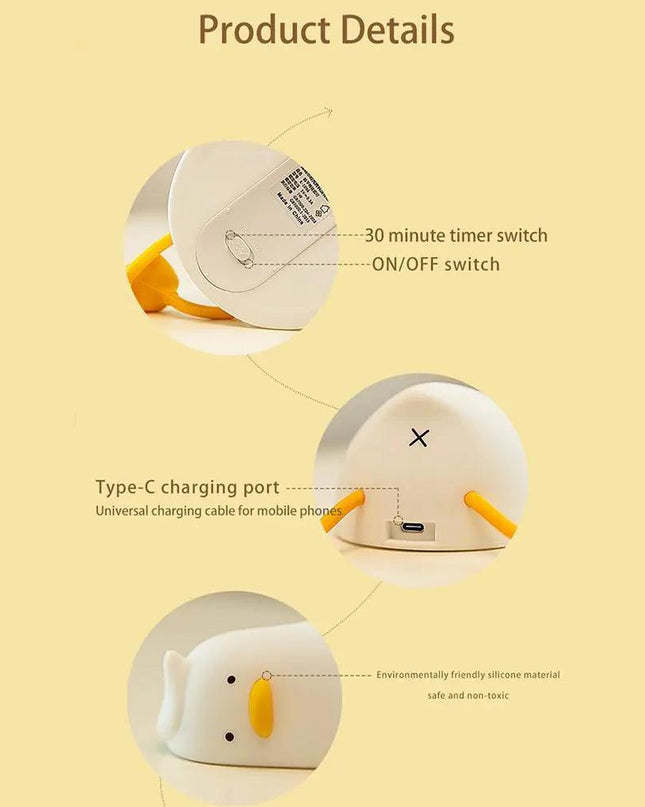 Tired Duck "Percy" Night Light